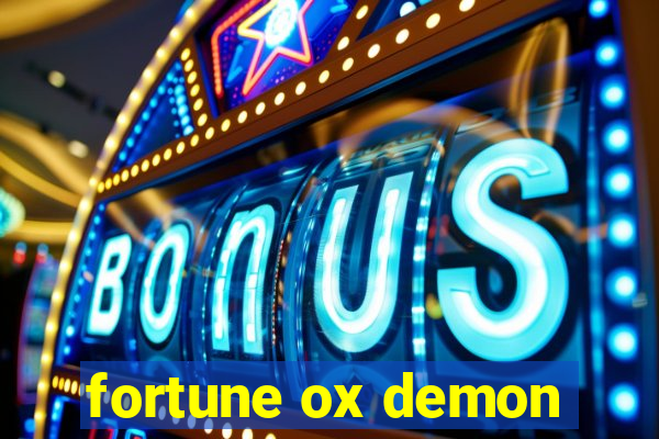 fortune ox demon